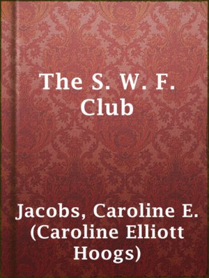 cover image of The S. W. F. Club